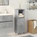 Maison Exclusive - Meuble de salle de bain aspect béton, gris, 30x30x100 cm, en fibre de bois
