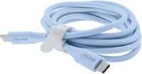 InLine USB-C naar USB-C Kabel 100W 2m Blauw