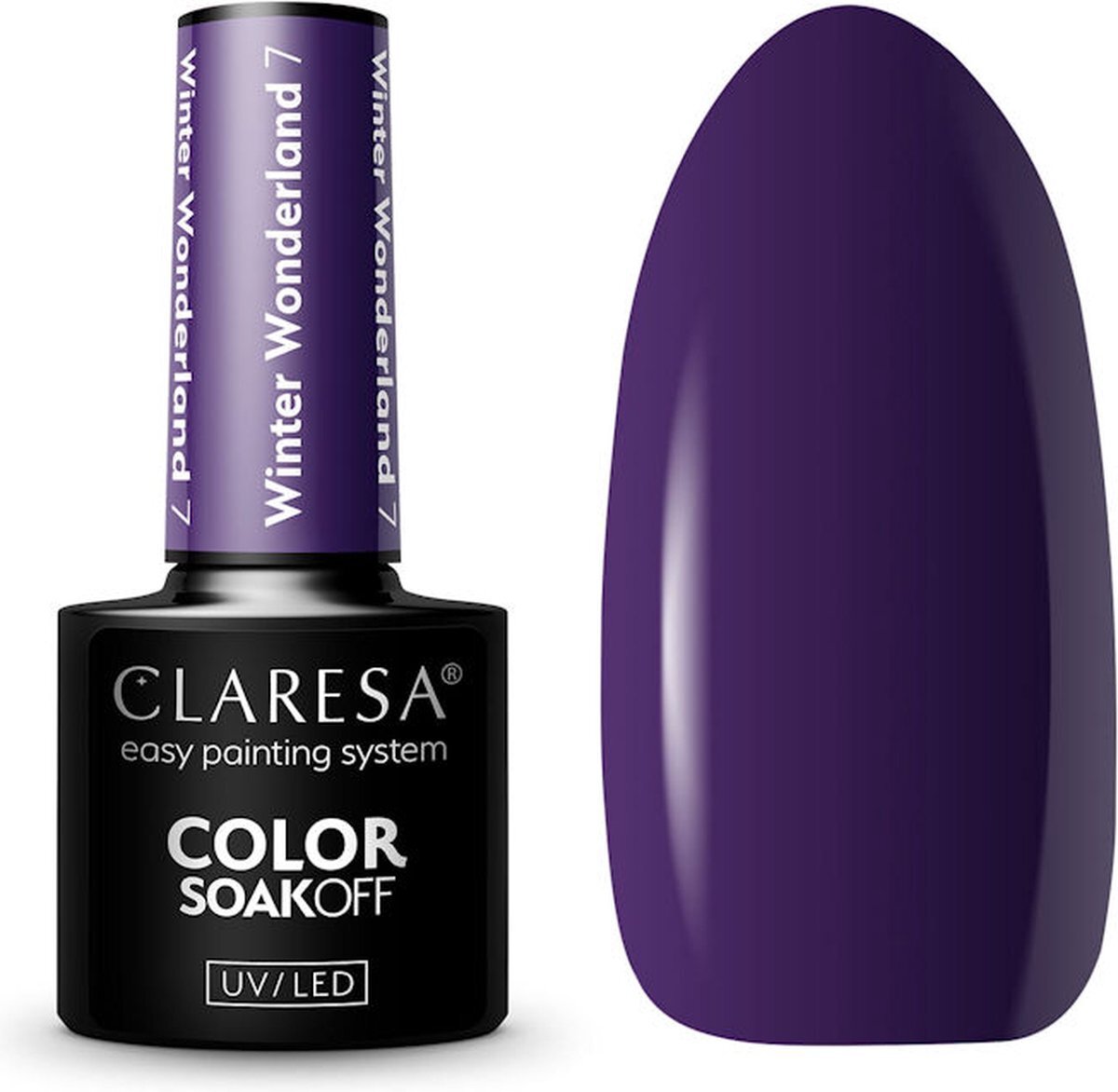 Claresa UV/LED Gellak Winter Wonderland #7 – 5ml.