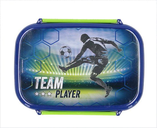 Scooli Team Player lunchtrommel Blauw, Groen 1 stuk(s)