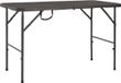 vidaXL Tuintafel Rattan Look Bruin 120x60x74 cm