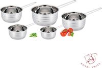 Royal Swiss® sauspan – sauspannetje klein – RVS – 12/14/16/18/20 cm – Inductie sauspan – Geschikt voor alle warmtebronnen