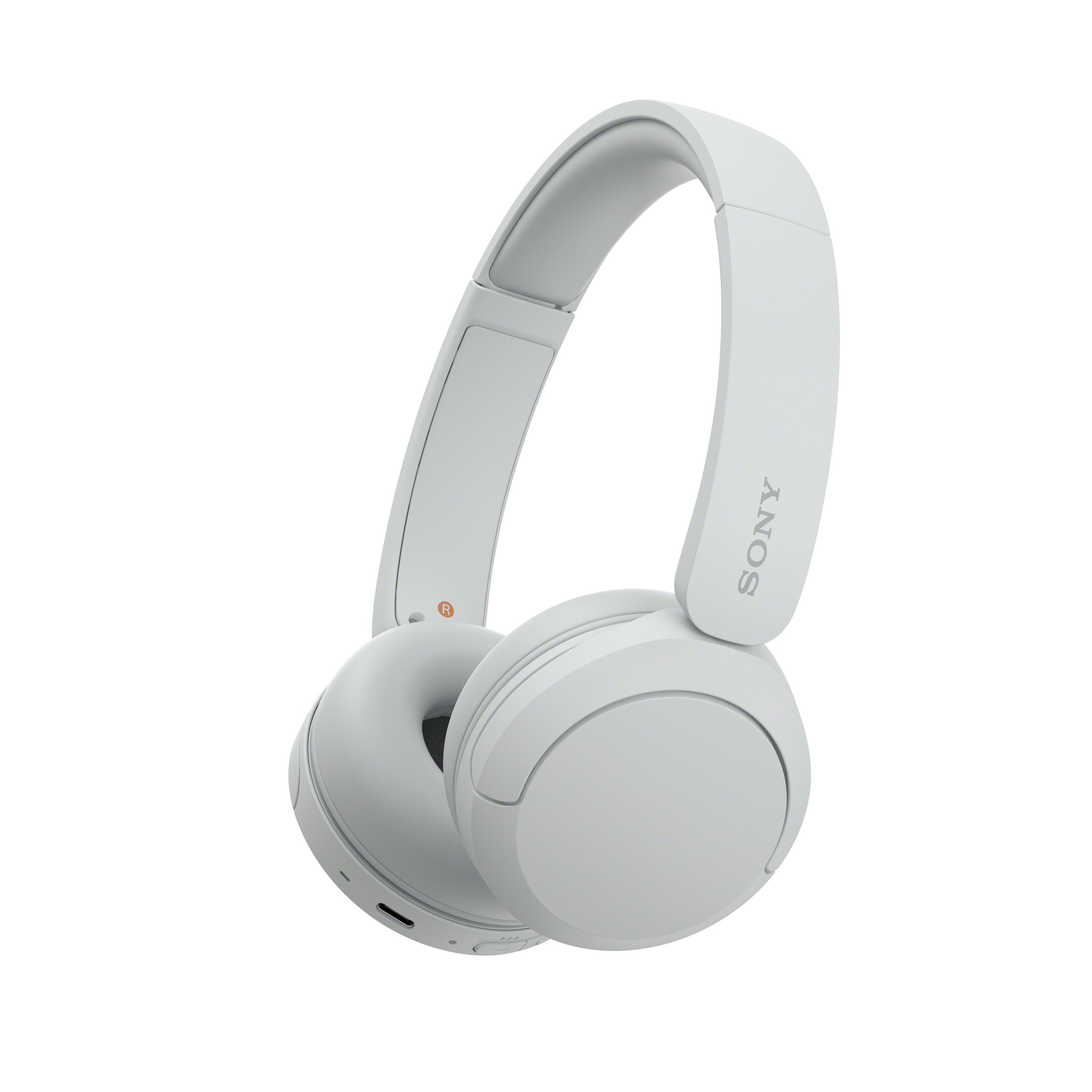 Sony WH-CH520 Draadloze On-Ear Hoofdtelefoon - Wit