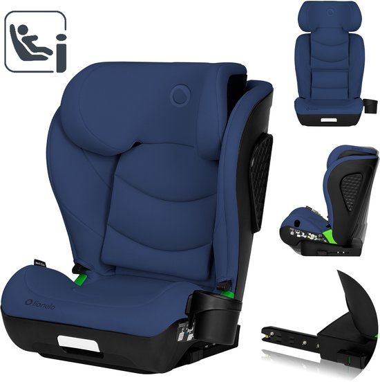 Lionelo Neal i-Size Autostoel 100-150 cm Blauw