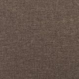vidaXL Relaxfauteuil stof taupe