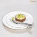 Wilmax Diamond Assiette à dessert 20 cm - Set de 6 - Porcelaine blanche - Lave-vaisselle et four résistant