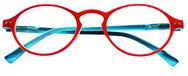 Prontoleggo Prontoleggo Mod. Revival rood/lichtblauw +2,00-1 stuk