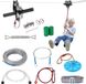 Vevor Zipline, 18.3 m Kabelbaan voor Kinderen, Zip Line Kit voor Kinderen en Volwassenen tot 150 kg, Backyard Zip Line Kit met Verbeterd Veerremsysteem, Kabelbaan voor Tuin, Buitengebruik, etc.