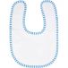SG Accessories Towels Arno Baby Bib - White/Baby Blue