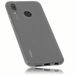 mumbi Hoes compatibel met Huawei P20 Lite mobiele telefoonhoes, transparant zwart