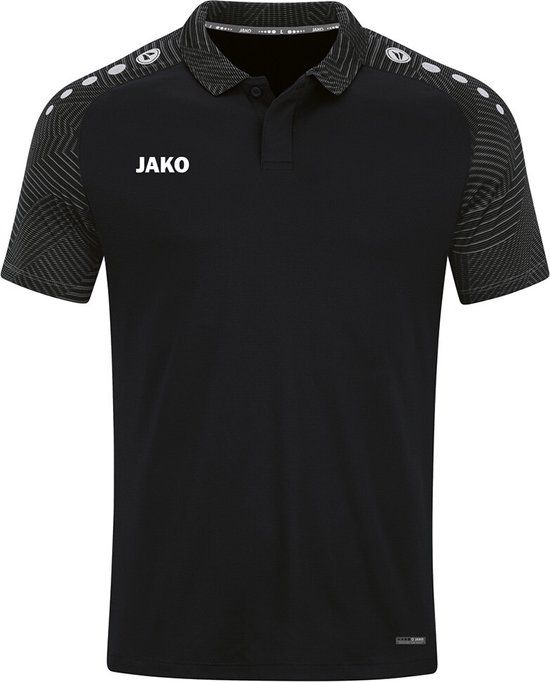 Jako - Polo Performance Junior - Zwart - Maat 140 - Unisex