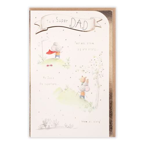 Clintons Vaderdagkaart Super Papa - Vaderdag Kaart - 165 x 254 mm