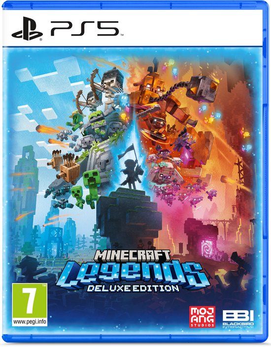 Minecraft Legends: Deluxe Edition - PS5 - Action & Adventure Game