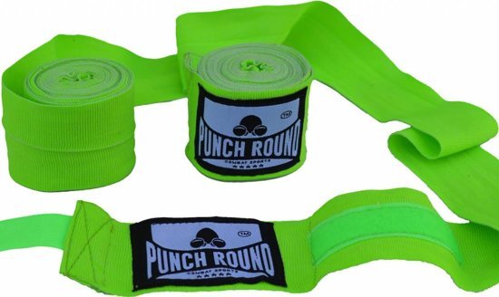 Punch Roundâ„¢ Perfect Stretch Bandages Neo Groen 460 cm Punch Round Bandage