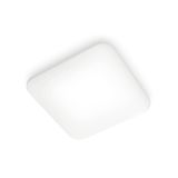 Philips Lampe de plafond fonctionnelle Mauve, 24 W, carré, LED, 4000 K, 3000 lm, IP20, Blanc