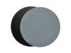 Aida Set de table Quadro Ø38 cm 1 pièce Noir-gris-réversible