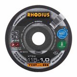 Rhodius XT24 210450 Doorslijpschijf recht 115 mm 22.23 mm 1 stuk(s)
