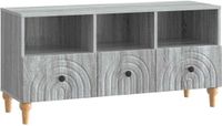 vidaXL TV-kast 102 x 34,5 x 50 cm Grijze Sonoma Geconstrueerd hout