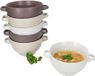 MamboCat SANDY tasses à soupe lot de 6 grès multicolore 450 ml
