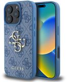 Guess GUHCP16L4GMGBL iPhone 16 Pro 6,3" blauw/blauw hardcase 4G Groot Logo