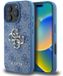Guess GUHCP16L4GMGBL iPhone 16 Pro 6,3" blauw/blauw hardcase 4G Groot Logo
