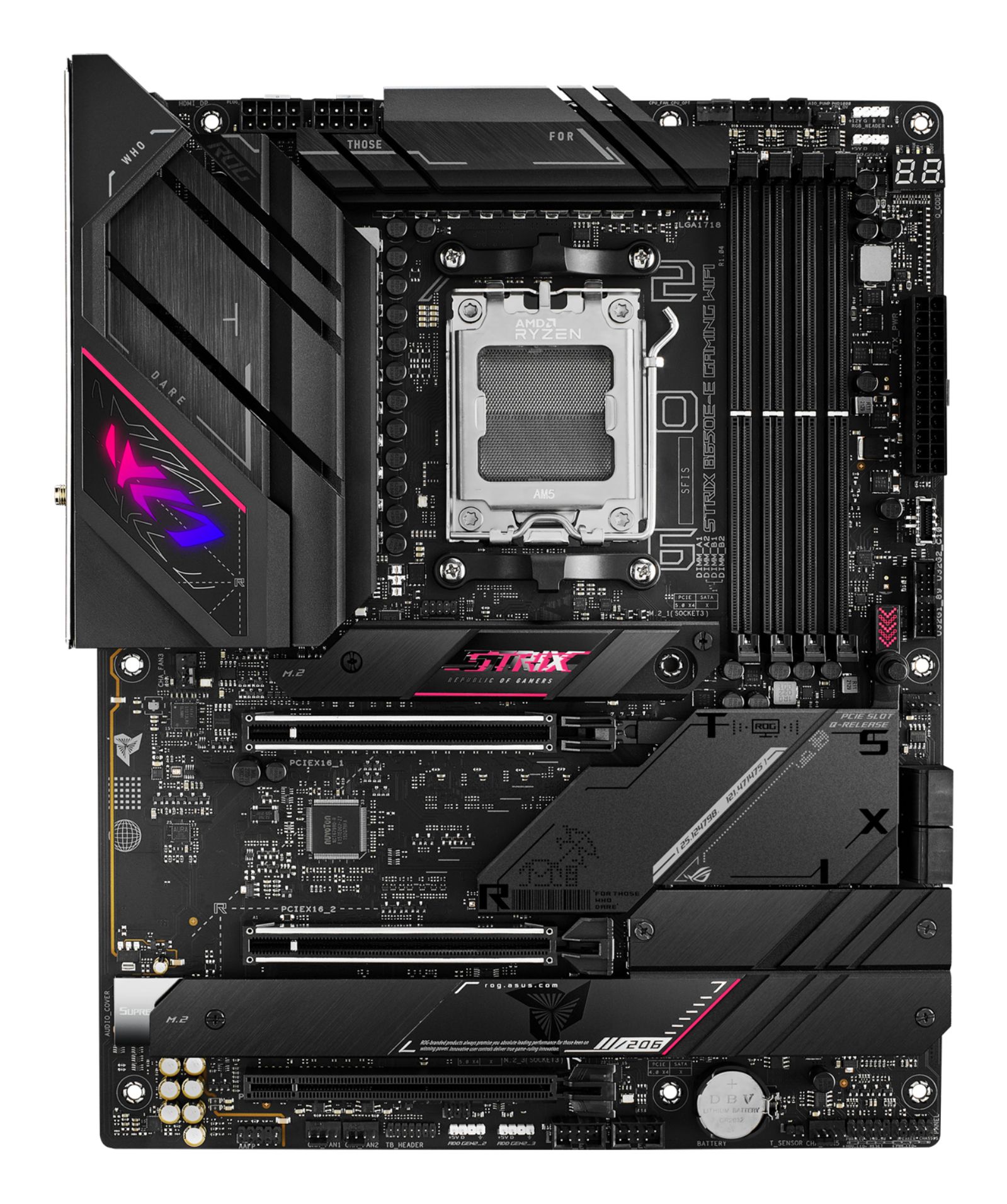 ASUS ROG STRIX B650E-E GAMING WIFI - Motherboard - ATX - Socket AM5 - AMD B650 - DDR5 - Wi-Fi 6E