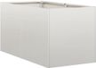 vidaXL Plantenbak 40x80x40 cm roestvrij staal