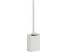 Stardis Pure WC-borstel toiletborstel mat siliconen toiletborstel compact antibacterieel borstelset zacht grijs