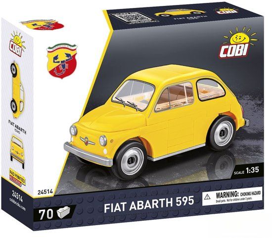 COBI 24514 Fiat 500 Abarth 1965 Bouwstenen