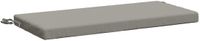 vidaXL Bankkussen SOEST 100% Polyester Grijs 80 x 40 x 5 cm