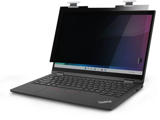 StarTech.com Lenovo X13 Yoga Gen 4 Helder Privacy Filter met Touch, Omklapbaar, 75% Lichtdoorlatendheid, Anti-Glans Laptop Privacy Filter, +/- 30 Graden Kijkhoek