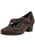Gabor art. 3013.01.003 pump bruin nubuck H leest dames maat 4.5 / 37.5