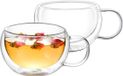 Wilmax Verre double paroi 400 ml set de 2 WL-888770/A2