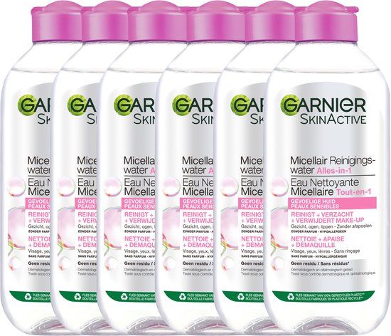 Garnier Skinactive Face Micellair - 6 x 100ml - Micellair water