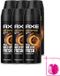 Axe Spray déodorant Dark Temptation 150 ml - 6 pièces