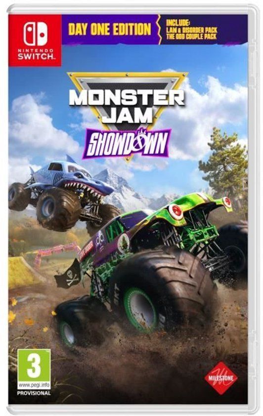 Milestone Monster Jam Showdown - Nintendo Switch-game - Dag één editie