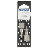 Set de 2 embouts ISO C D6