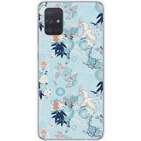 1001 coques Samsung Galaxy A51 kimono bedrukt siliconen hoesje