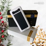 JuiceBoxx Powerbank Solaire 20000mAh - Blanc