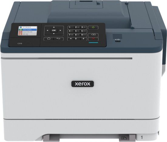 Xerox C310 kleuren laserprinter - A4, tot 33ppm, 1200dpi, Auto Duplex, LAN+USB, WiFi+AirPrint+Mopria