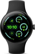 Google Pixel Watch 3 - Smartwatch - 45mm - Zwart/Zwart