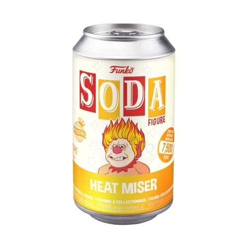 Funko Vinyl SODA: Yr W/OSanta-Heat MiserW/Chase (IE) 1 In 6 kans om een achtervolgingsvariant te ontvangen (stijlen kunnen variëren)