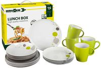 Brunner Space Lunch Box - melamine serviesset (16 delig)