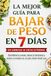 La mejor guía para bajar de peso en 7 días sin gimnasio ni dietas extremas.