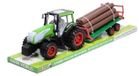 TOYS Pawel Wojda Tracteur avec remorque et bois