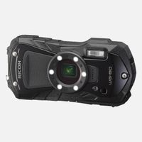 Ricoh WG-80 Compact Camera - 16MP, CMOS, 1/2.3", Black