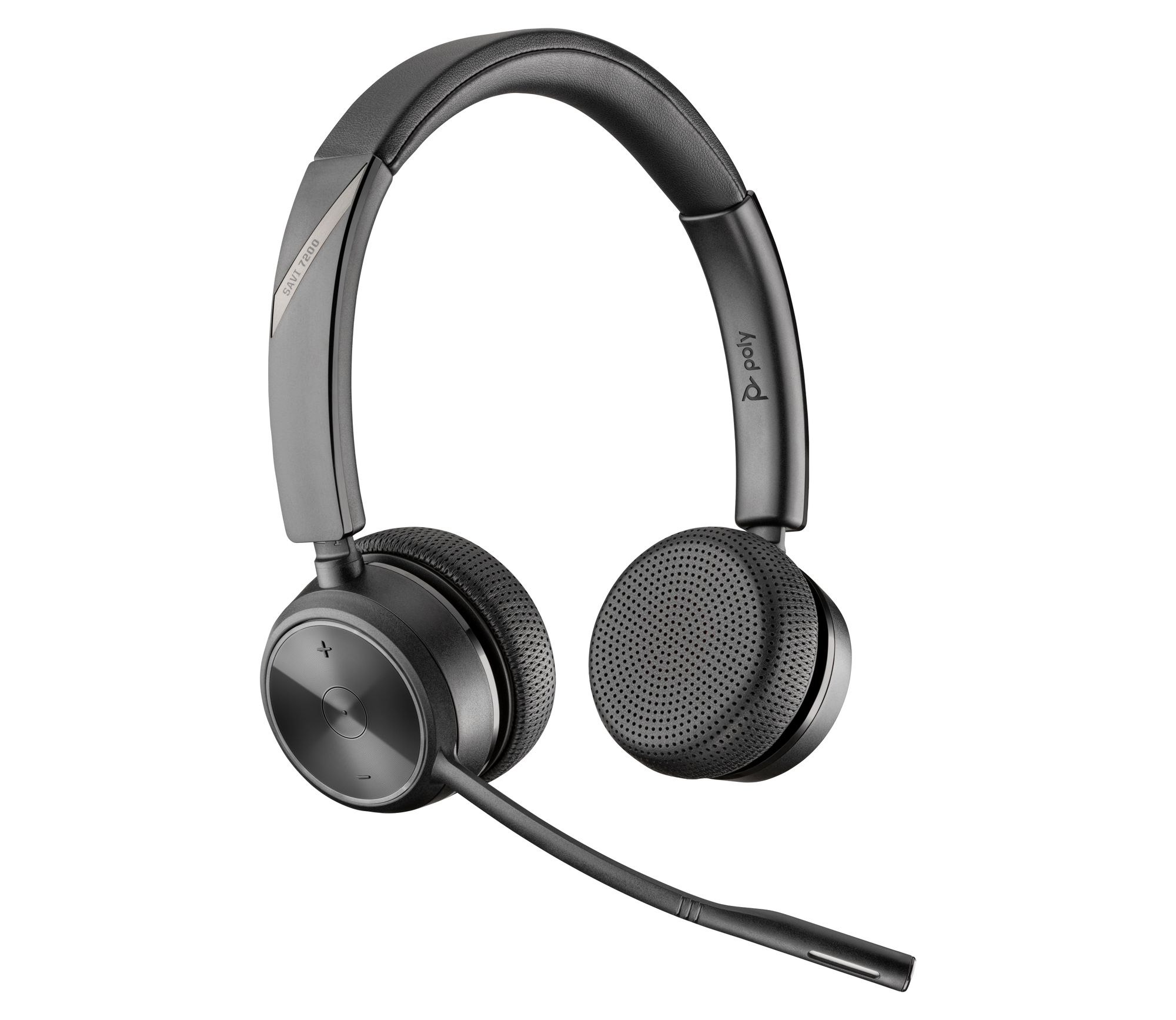 HP Poly Poly Savi 7220 Office Binaural DECT Headset - Black