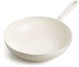 GreenPan Memphis Wokpan 28 cm Crème