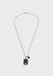 GUESS Collier 'BARRIO' noir / argent