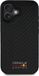 Red Bull Racing iPhone 16 Backcover hoesje Magsafe - Carbon Fiber - Shiny logo - Zwart